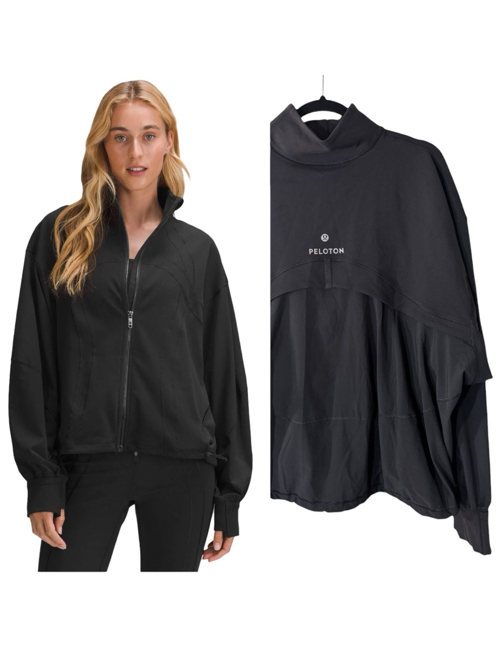 Lululemon Define Relaxed-Fit Jacket Luon Peloton Black Size 8